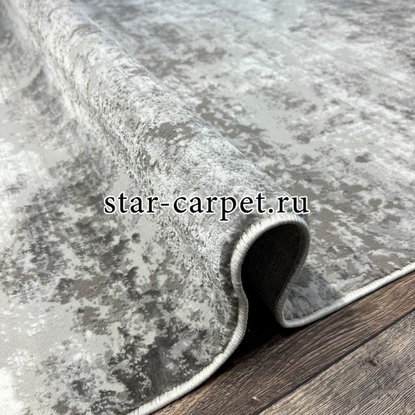 Овальный ковер VELVET 25081A GREY-L.GREY