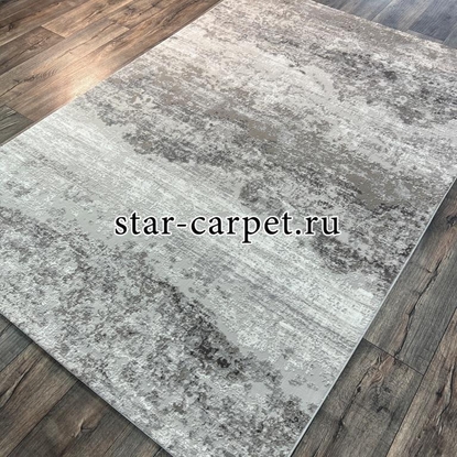 Овальный ковер VELVET 25081A GREY-L.GREY