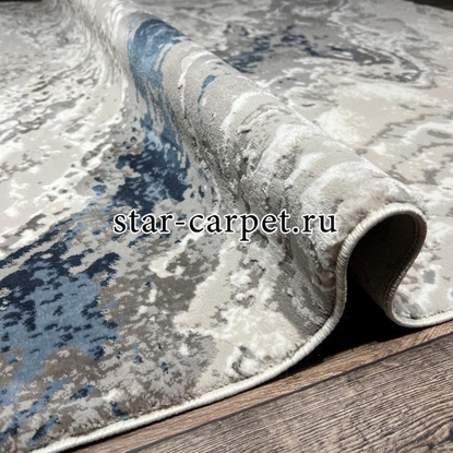 Ковер VELVET 25088A BLUE-BEIGE