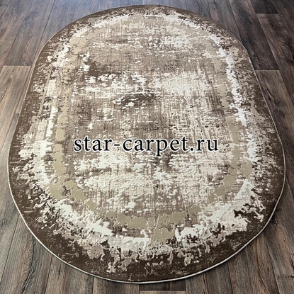 Овальный ковер VELVET 23080A VIZON-BEIGE
