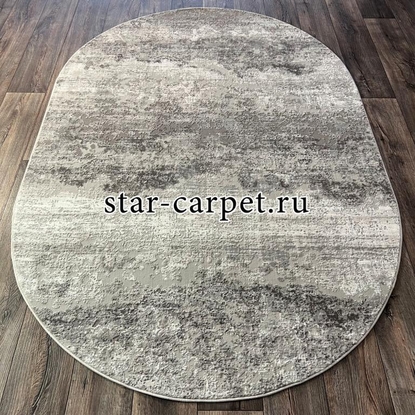 Овальный ковер VELVET 25081A GREY-L.GREY