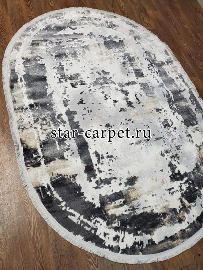 Овальный ковёр Elit 9189A Grey