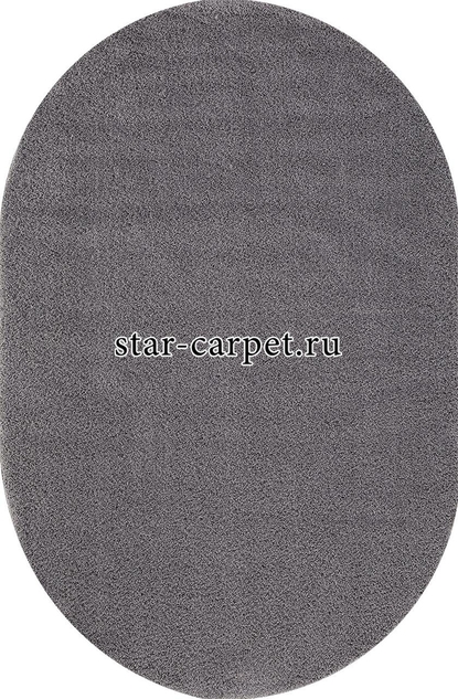 Овальный ковер шегги sofi-80048-095 цвет серый 