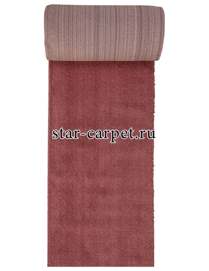Ковровая дорожка микрошегги sofi-80084-055 цвет терракотовый (Турция)