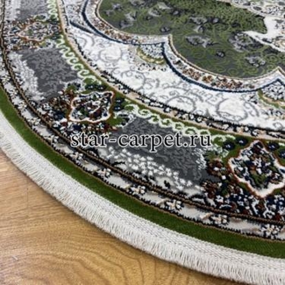 Овал ISFAHAN 29047A GREEN-GREEN