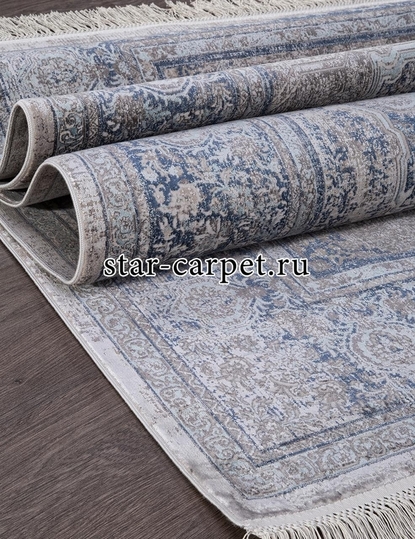 Ковер MESMERIZE O0495 - 394 BLUE GREY (Турция)