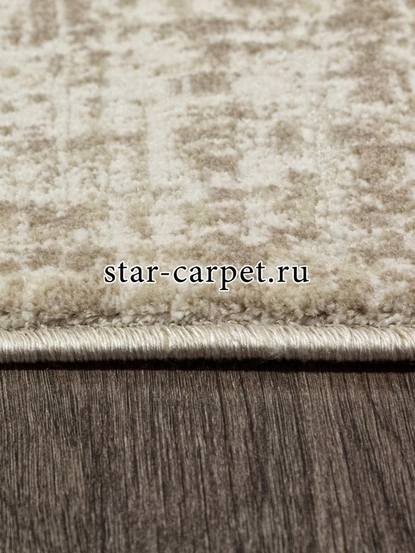 Ковер F415AE - BEIGE / L.BROWN - Прямоугольник - коллекция AFINA