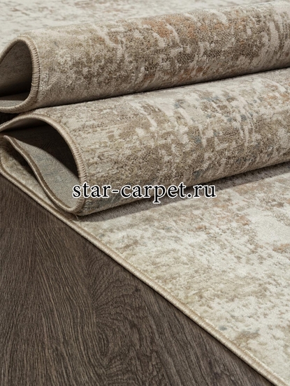 Ковер F445AF - BROWN / CREAM - Прямоугольник - коллекция AFINA