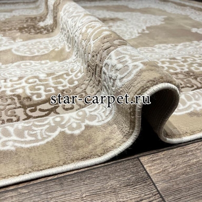 Прямой ковер VELVET 27070B D.VIZON-BEIGE