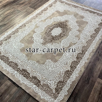 Прямой ковер VELVET 27070B D.VIZON-BEIGE