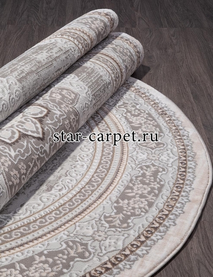 Овальный ковер BABIL 34789 - 070 BEIGE (Турция)
