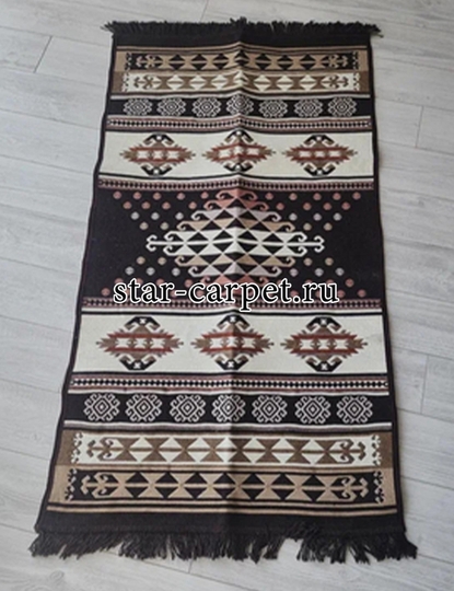 Ковер-килим Bosfor K278, коричневый