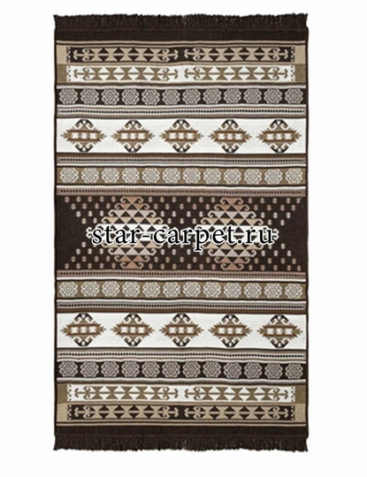 Ковер-килим Bosfor K278, коричневый