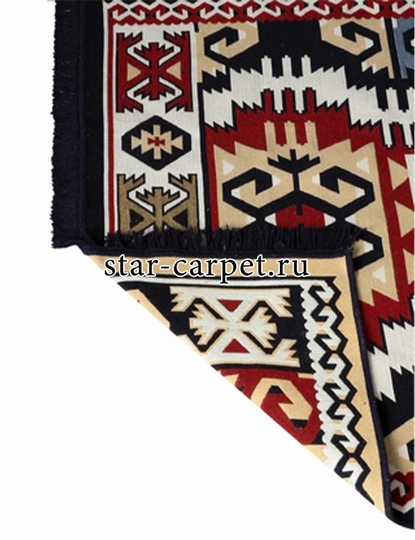 Ковер-килим Bosfor K4M 917, темно-синий