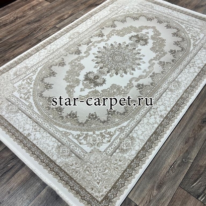 Ковер ZENITH 29075A BEIGE-CREAM + овал