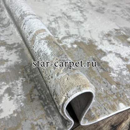 Ковер ZENITH 31423A D.GREY-L.GREY + овал