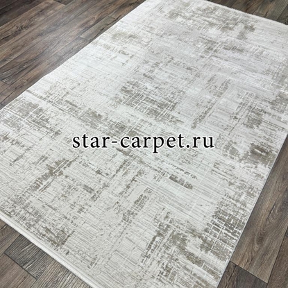 Ковер ZENITH 31407A D.GREY-CREAM + овал