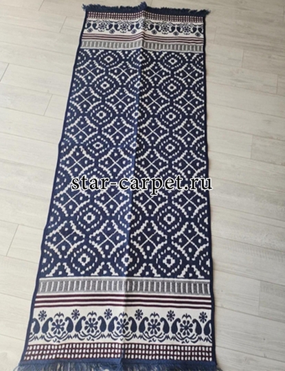 Ковер Sacli Tekstil килим Bosfor KC 1338, синий