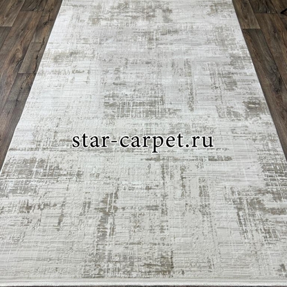 Ковер ZENITH 31407A D.GREY-CREAM + овал