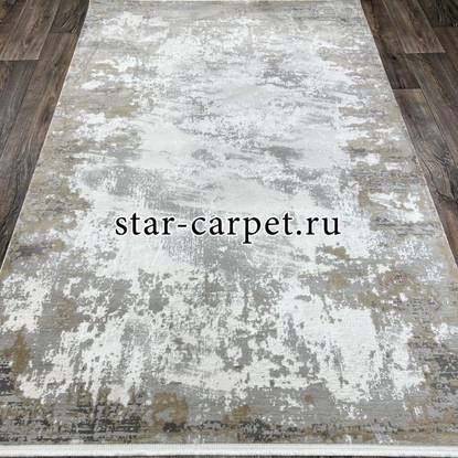 Ковер ZENITH 31423A D.GREY-L.GREY + овал