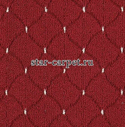 Ковровая дорожка ковролин Star CVRLN красная