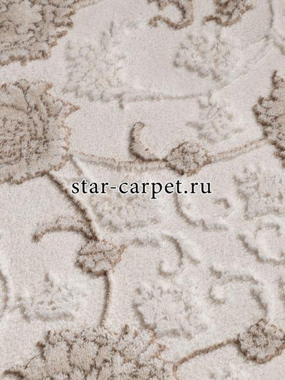 Ковер 27386A - BEIGE / D.BEIGE - Прямоугольник - коллекция MARDIN