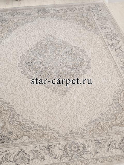 Ковер 27387B - BEIGE / GRAY - Прямоугольник - коллекция MARDIN