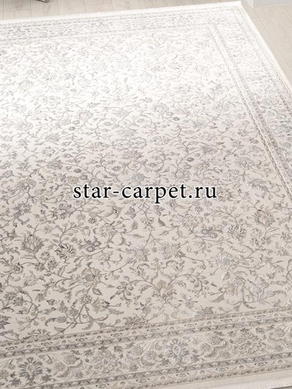 Ковер 27405A - BEIGE / GRAY - Прямоугольник - коллекция MARDIN