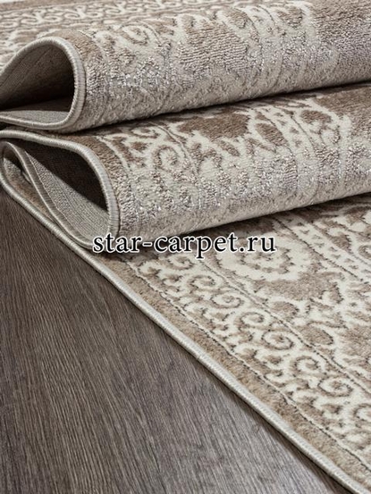 Ковер 26468A - CREAM / D.BEIGE - Прямоугольник - коллекция MARMARIS