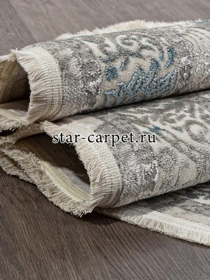 Ковер 26491B - CREAM / GRY - Овал - коллекция MARMARIS