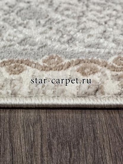 Ковер 26913A - GRY / D.BEIGE - Прямоугольник - коллекция MARMARIS