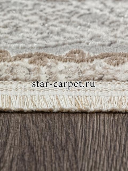 Ковер 26913A - GRY / D.BEIGE - Овал - коллекция MARMARIS