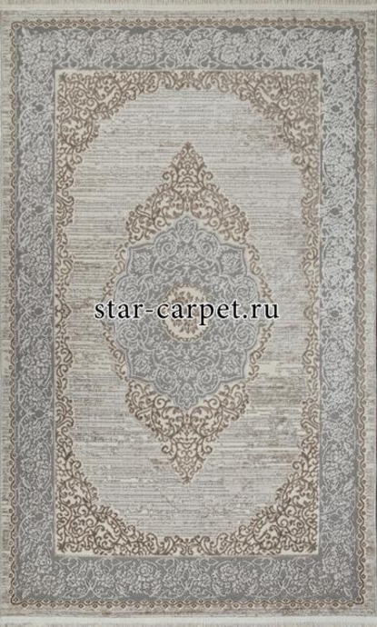 Ковер 26913A - GRY / D.BEIGE - Прямоугольник - коллекция MARMARIS
