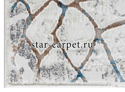 Ковер Roma 37888A STAN BLUE FLS / BEIGE FLS