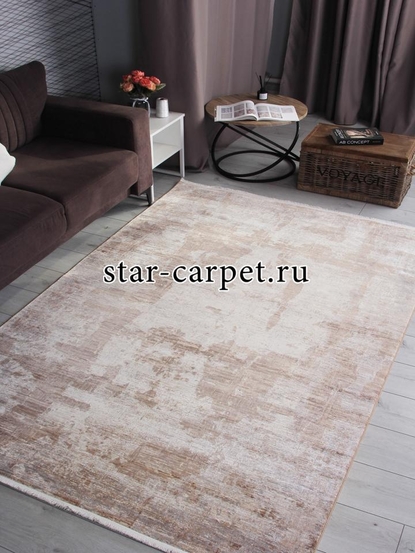 Ковер 9333A - S.CREAM / BROWN - Прямоугольник - коллекция ASTORIA