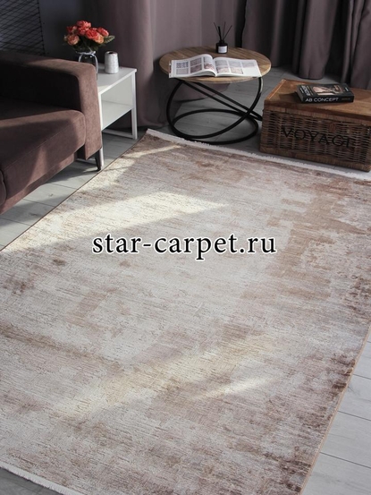Ковер 9333A - S.CREAM / BROWN - Прямоугольник - коллекция ASTORIA