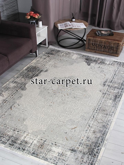 Ковер ASTORIA  9361A - S.CREAM / ANTHRACITE - Прямоугольник - коллекция ASTORIA