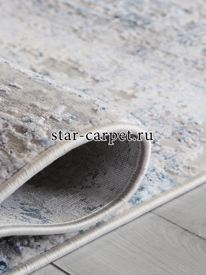 Ковер 5072A - CREAM / P.D.BLUE - Прямоугольник - коллекция AMELI