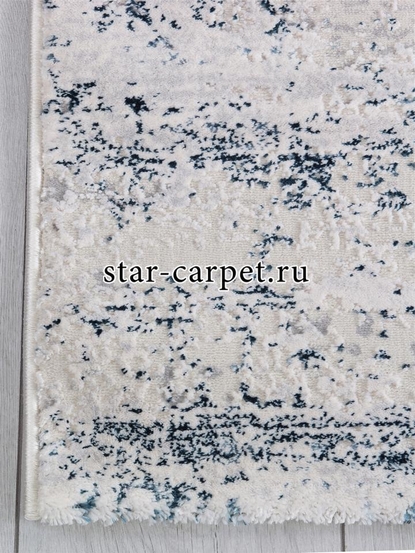 Ковер 5072A - CREAM / P.D.BLUE - Прямоугольник - коллекция AMELI