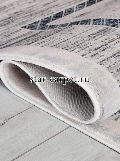 Ковер 9244B - S.L.GREY / P.D.BLUE - Прямоугольник - коллекция AMELI