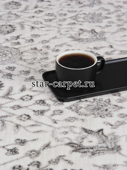 Ковер 5258B - S.WHITE / P.CREAM - Прямоугольник - коллекция LILY