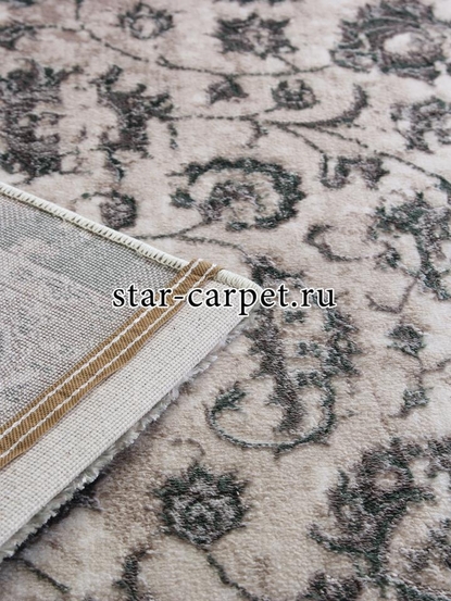 Ковер 8504A - S.WHITE / P.GREEN - Прямоугольник - коллекция LILY