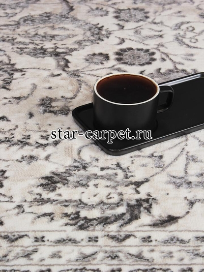 Ковер 8504A - S.WHITE / P.VIZON - Прямоугольник - коллекция LILY