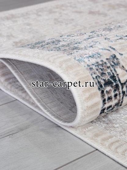 Ковер 9308C - S.WHITE / P.CREAM - Прямоугольник - коллекция LILY