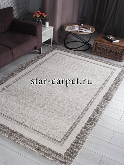 Ковер 9317A - S.WHITE / P.VIZON - Прямоугольник - коллекция LILY