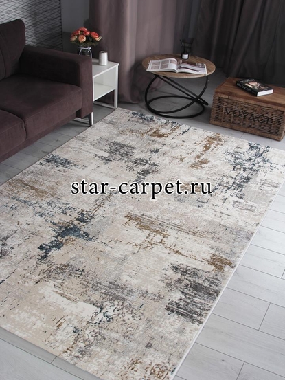 Ковер  LILY 9320B - S.WHITE / P.CREAM 