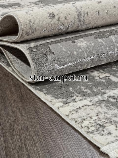 Ковер 26925A - GRY / GRY - Прямоугольник - коллекция MARMARIS