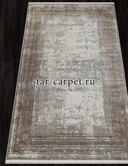 Ковер 26927A - GRY / D.BEIGE - Прямоугольник - коллекция MARMARIS