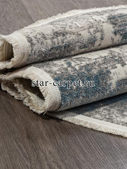 Ковер 26941A - GRY / BLUE - Овал - коллекция MARMARIS