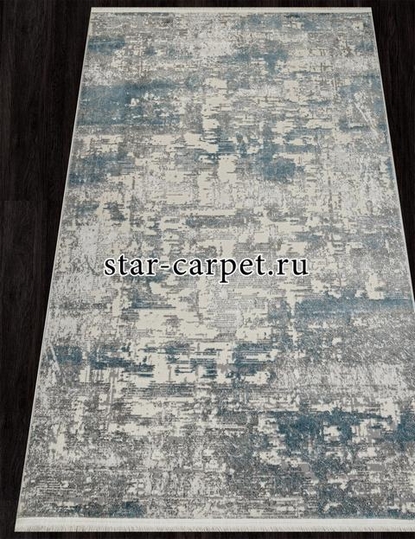 Ковер 26941A - GRY / BLUE - Прямоугольник - коллекция MARMARIS